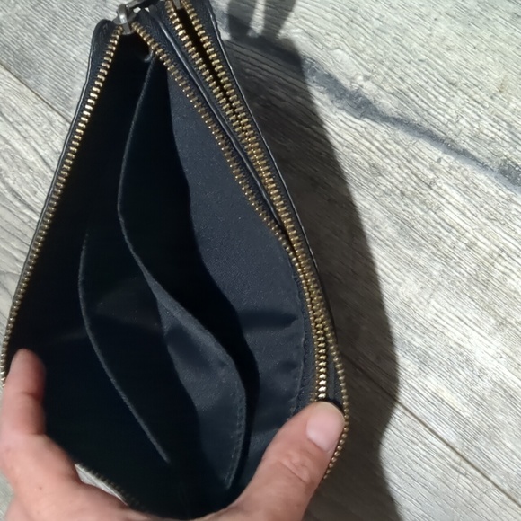 Rare Coach Oil Slick Purple Snakeskin Wallet/ Wristlet - Picture 6 of 10